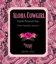 Aloha Cowgirl Candle – Hawaiian Jasmine Soy Candle