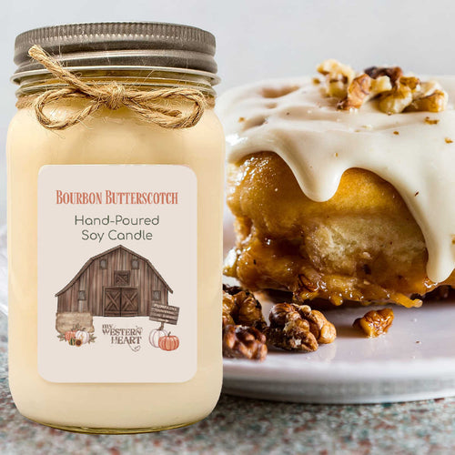 Bourbon Butterscotch Candle – A Fall Favorite Candle