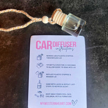 Hippie Cowgirl Nag Champa Scented Hanging Car Diffuser | Boho Car Freshener