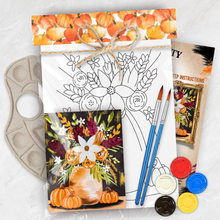 Fall Floral Paint Kit - Done for You