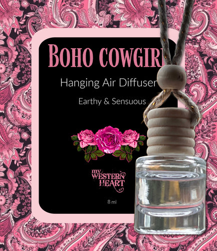 Boho Cowgirl Hanging Air Diffuser Car Air Freshener