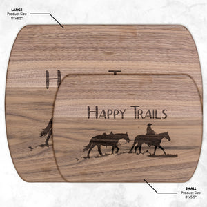 Happy Trails Cutting Board