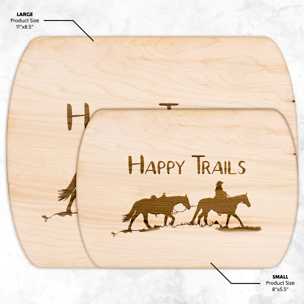 Happy Trails Cutting Board