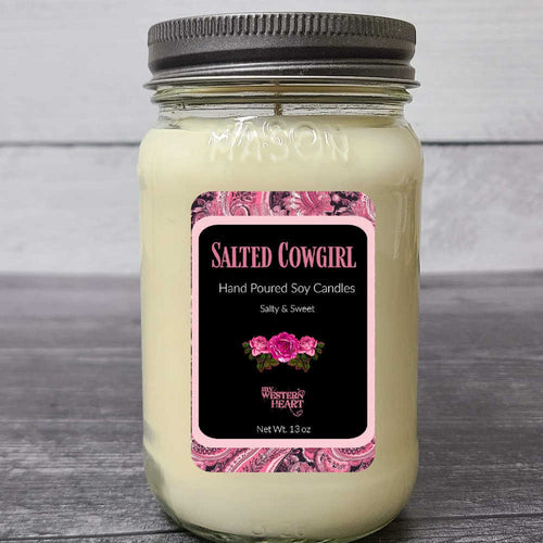 Salted Cowgirl Coastal Cowgirl Hand-Poured Soy Candle