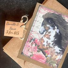 Handmade Horse Greeting Cards – Horse Lover Card – $6 Each or 3 for $15 Bundle Deal