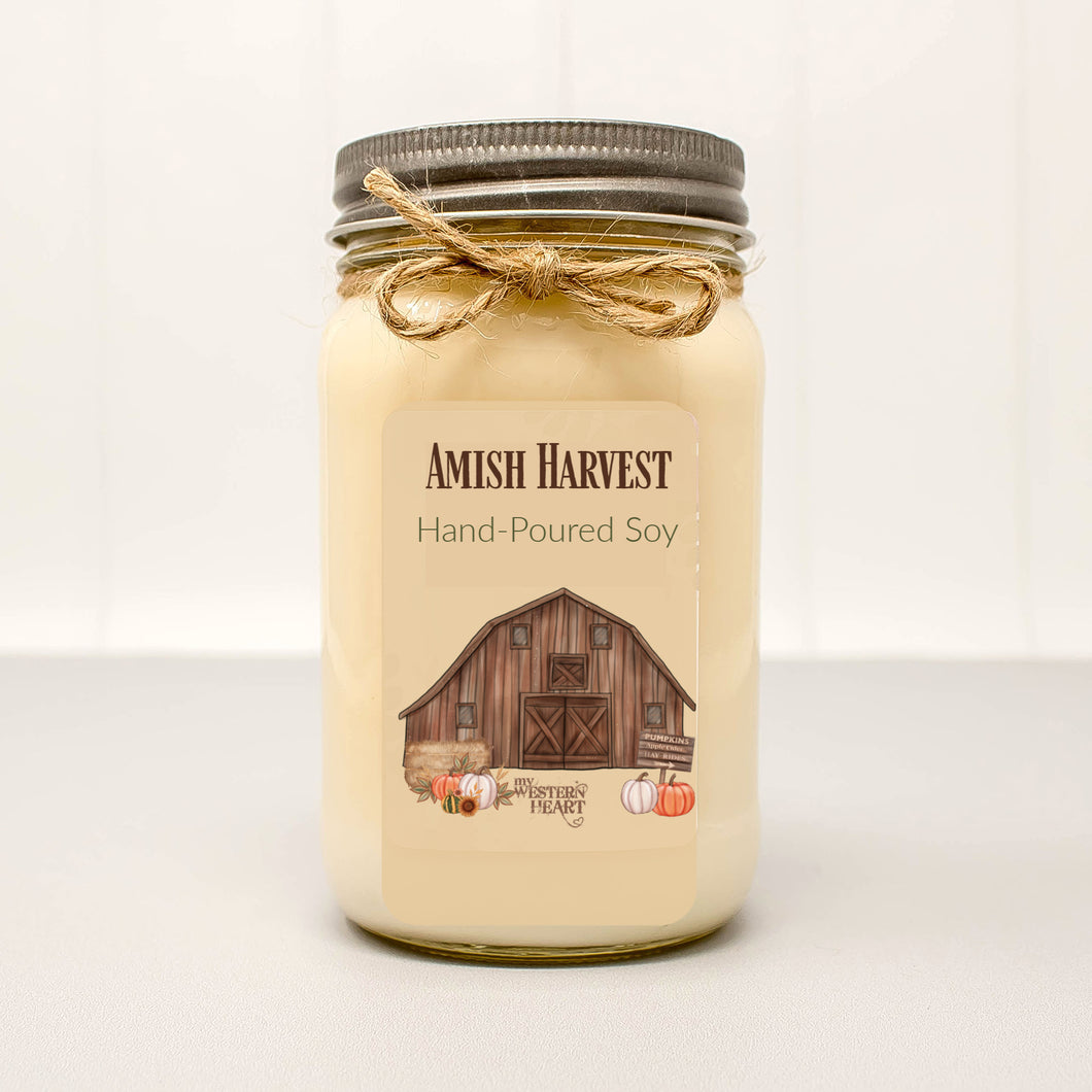 Amish Harvest Autumn scented candle
