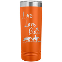 Cowgirl Tumbler Live Love Ride My Western Heart