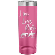Cowgirl Tumbler Live Love Ride My Western Heart