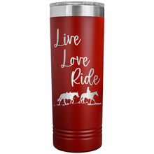 Cowgirl Tumbler Live Love Ride My Western Heart