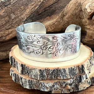 Western Boho Jewelry aluminum cuff