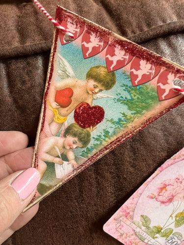 Vintage Valentine Bunting